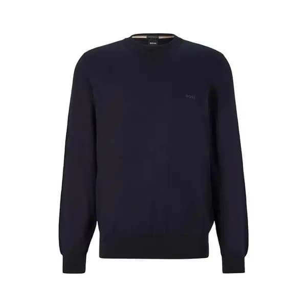 Boss Hugo Boss Pascas Knit Jumper Mens - Blue S