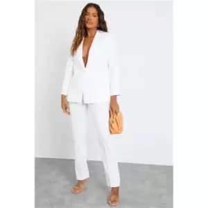 I Saw It First Cream Ultimate Oversized Blazer - White
