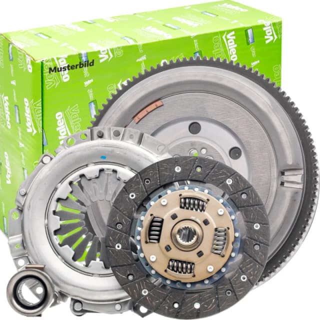 VALEO FULLPACK DMF 837041 Clutch with dual-mass flywheel with screw set, with clutch release bearing AUDI: A4 B5 Saloon, A4 B6 Saloon, A4 B6 Avant Cl