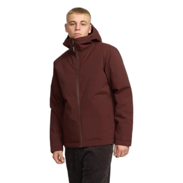 Revolution Padded hooded jacket Revolution City Rouge Male L
