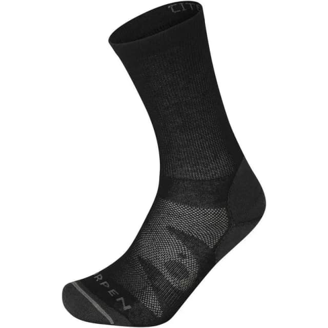 Hiking Socks Lorpen Cite Liner Thermic Eco Noir Unisex 34/38