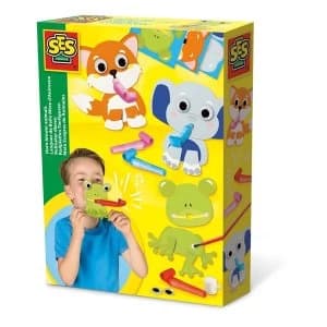SES Creative - Childrens Horn Blower Animals (Multi-colour)