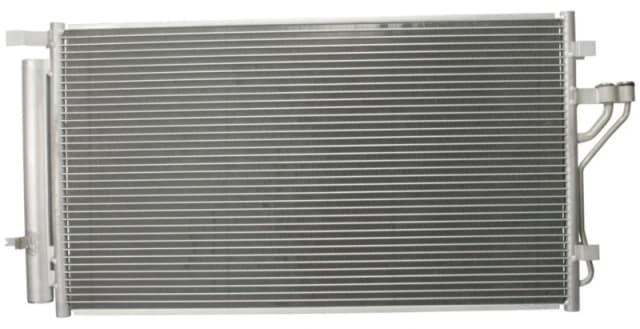 NISSENS 940351 Condenser ** FIRST FIT ** with dryer, with nitrogen filling Aluminium Condenser,air conditioning (448)