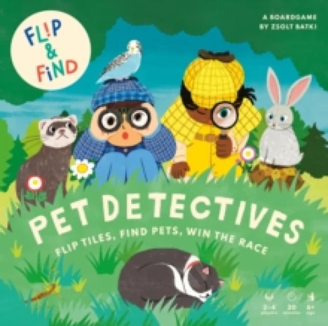 Flip and Find: Pet Detectives Game