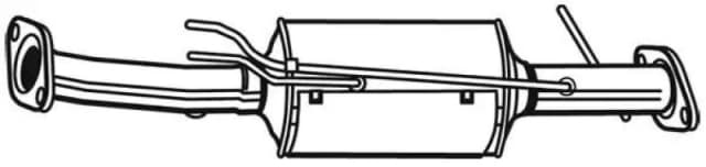 JMJ 1126 Particulate Filter Soot-/ Particle Filter,exhaust system (1256)