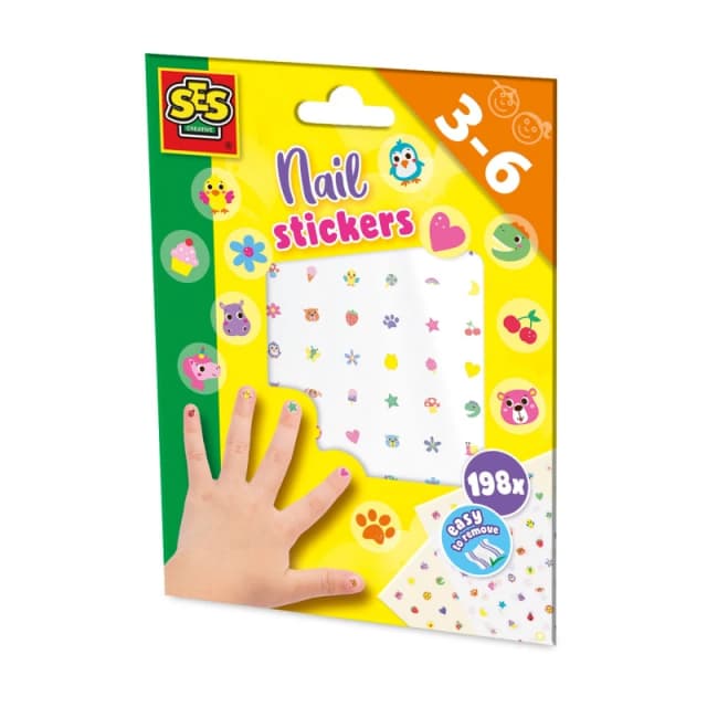 SES Creative Nail stickers Multi unisex One Size
