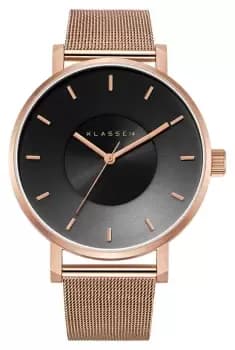 Klasse14 VO16RG006M Volare Dark Rose With Mesh Band 42mm Watch