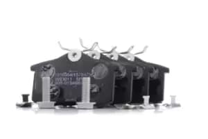 RIDEX Brake pad set Rear Axle 402B1389 Brake pads,Brake pad set, disc brake VW,AUDI,FORD,Golf IV Schragheck (1J1),Golf V Schragheck (1K1),POLO (9N_)