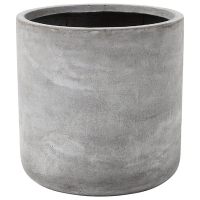 Beliani Plant Pot Messene 51cm Light Grey