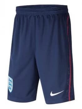 Nike Junior England 2020 Home Stadium Shorts - Navy