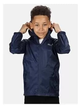 Regatta Kids Stormbreak Waterproof Jacket, Navy, Size 13-14 Years, Women