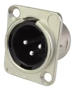 Cobra XLR Male Panel Socket