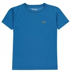 Lacoste Junior Boys Basic Logo T Shirt - Utramarine QPT