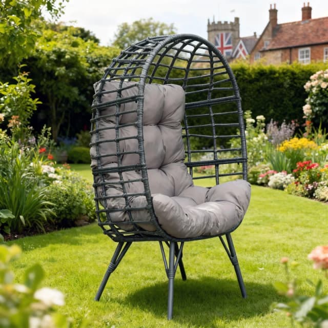 Linea Linea Koko St Egg Chr 63 Grey/Black unisex One Size