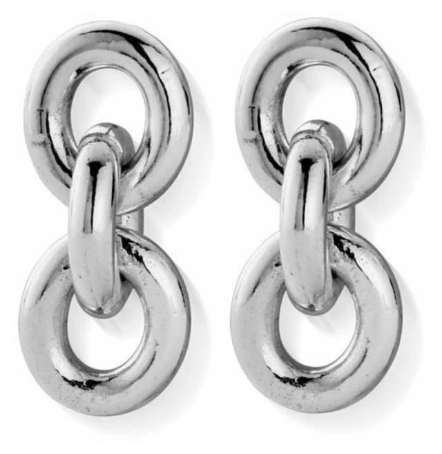 ChloBo CC-S-ER-7-S1 Anchor Chain 3 Link Sterling Silver Jewellery