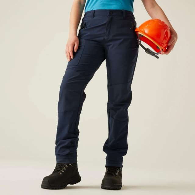 Regatta Womens Prolite Stretch Trousers Navy female 8 R