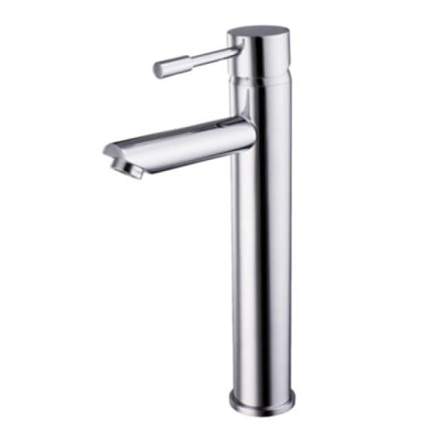 Balterley Round Tall Lever Mono Basin Mixer Tap Chrome Silver
