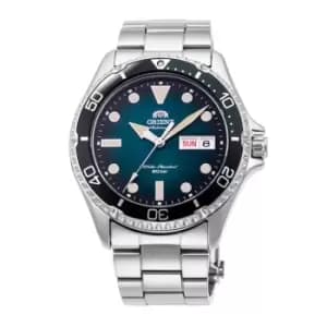 Orient Mako Kamasu Automatic Blue Dial Stainless Steel Bracelet Mens Watch RA-AA0811E19B