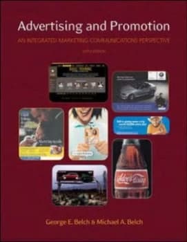 Advertising and Promotion an Integrated Marketing Communications Perspective 6/e with Powerweb by George E Belch Hardback