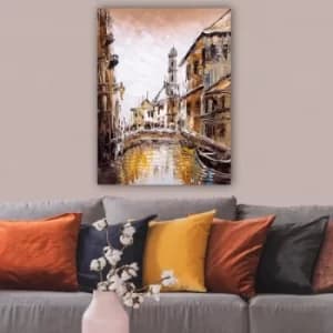 485396791_70100 Multicolor Decorative Canvas Painting
