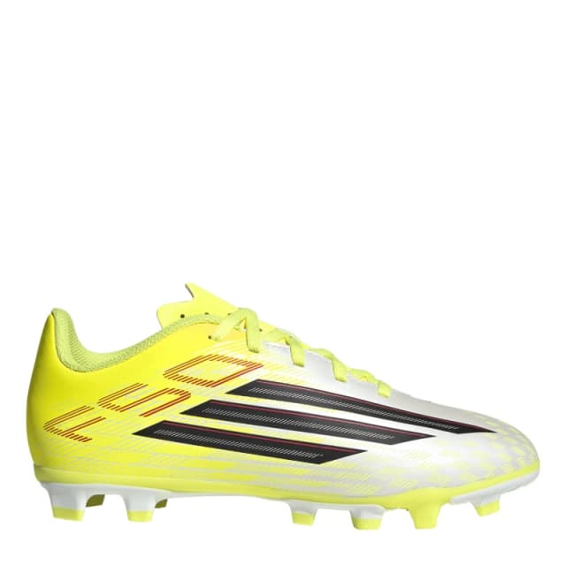 adidas F50 Club Juniors Firm Ground Football Boots Solar Yellow male 5 (38)