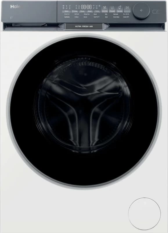 Haier X Series 9 HW120-B14387U-UK 12kg WiFi Connected Washing Machine with 1400 rpm - White - A Rated