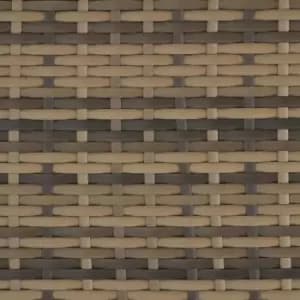 Tectake Lausanne Rattan Garden Bistro Set - Brown