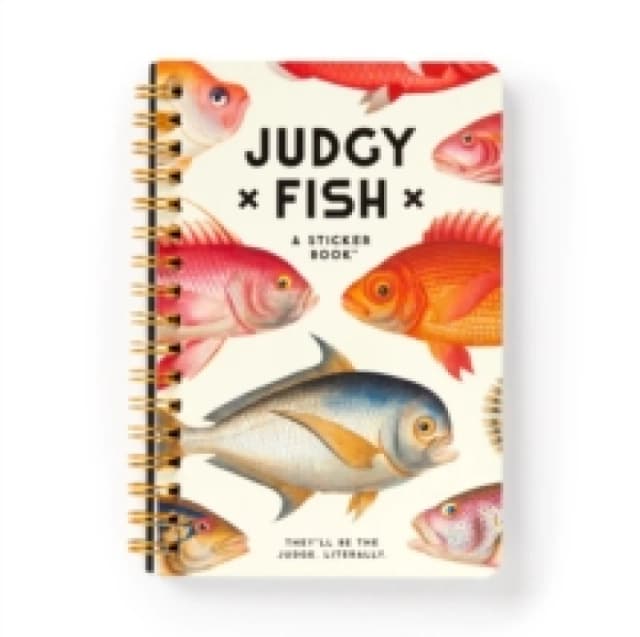 Judgy Fish Sticker Book. Diary or journal. By Brass Monkey Books