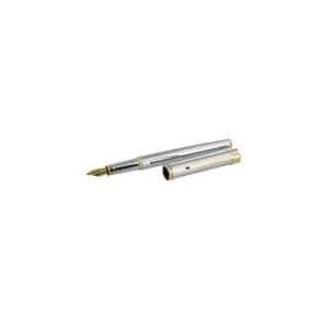 Stratton Fountain Pen - Silver & Gold