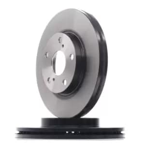 TRW Brake disc DF6679 Brake rotor,Brake discs TOYOTA,AURIS (NZE18_, ZRE18_),Auris Kombi (_E18_),Corolla Limousine (_E18_, ZRE1_)