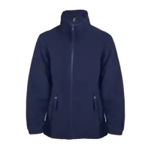 SOLS Childrens/Kids North Zip-Up Fleece Jacket (10yrs) (Navy)