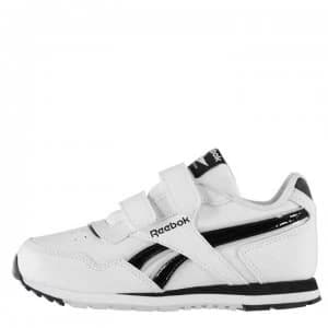 Reebok Classics Glide Boys Trainers - Wht/Blk/Steel