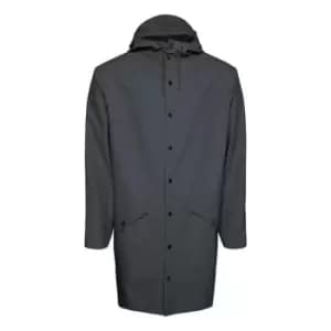 Rains Long Jacket - Grey