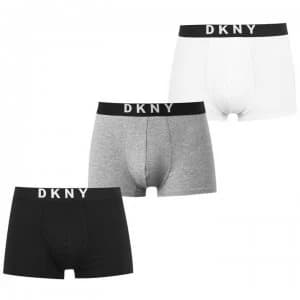 DKNY 3 Pack Trunks - Blk/Gry/Wht