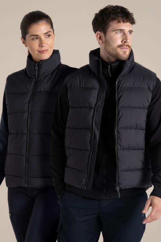 Craghoppers Craghoppers 'Expert' Padded Vest in Black Size: Small Black S Unisex 5054904759538