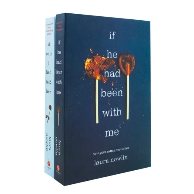 Laura Nowlin 2 Book Set If He Had Been With Me If Only I Had Told Her Young Adult Contemporary Romance Laura Nowlin Books