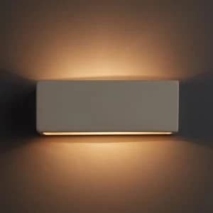 Melody White Single wall light
