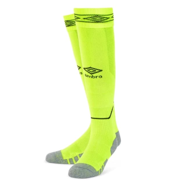 Umbro Umbro Men Diamond Football Socks in Lemon Size: large Lemon L Male 5063425257607