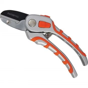 Faithfull Samurai Non Slip Anvil Secateurs