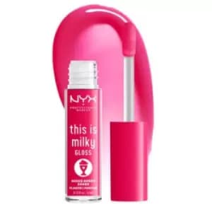 NYX Professional Makeup This Is Milky Gloss Vegan Lip Gloss Mixed Berry Shake