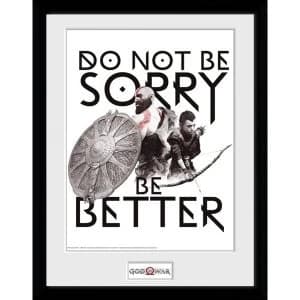 God of War Don't Be Sorry Collector Print