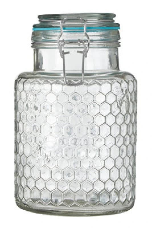 Premier Housewares Apiary Seal Small Glass Jar Gold