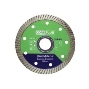 CorePlus HM115 Hard Material Turbo Diamond Blade 115mm