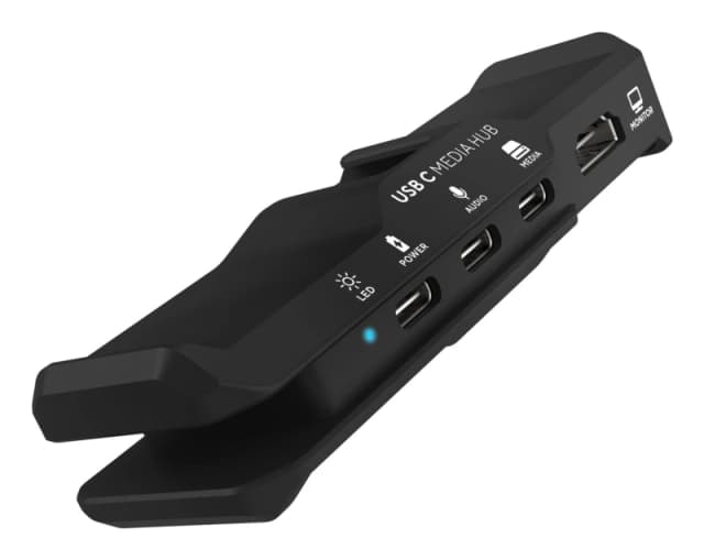 Kondor Blue KB-USBC-AHUB-BK interface hub USB Type-C 10000 Mbps Blac