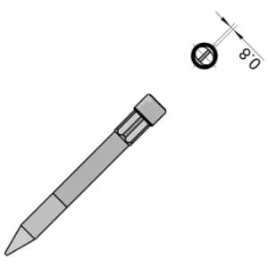 Weller T0054490799 THM D High Mass Soldering Tip Chisel 4.0 x 0.8mm