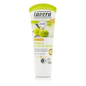 Lavera Organic Olive Oil & Camomile 2 In 1 Care Hand And Cuticle Cream 61947/107086 75ml/2.5oz