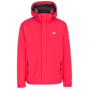 Trespass Mens Donelly Waterproof Padded Jacket (XS) (Red)