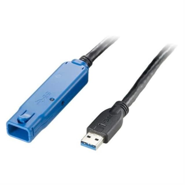 LogiLink 10m USB 3.0 M/M USB cable USB 3.2 Gen 1 (3.1 Gen 1) USB A Bla