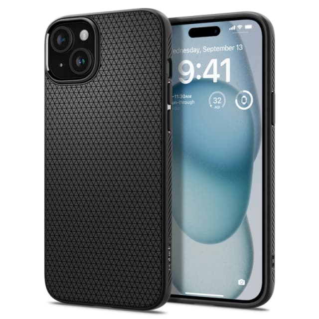 Spigen ACS06790 mobile phone case 15.5cm (6.1") Cover Black