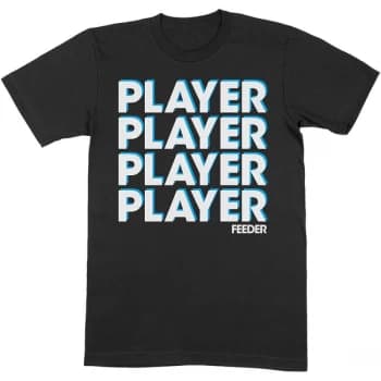 Feeder - Player Unisex Large T-Shirt - Black